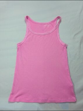 aerie Pink Ribbed Tank Top